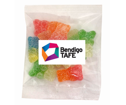 Picture of 50g Gummy Sour Bear bags