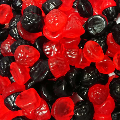 Picture of 30g Gummy  Blackberries and Raspberries