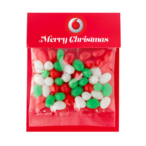 Picture of 50g Billboard Candy Card - Christmas Jelly Beans