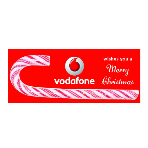 Picture of Xmas Candy Cane Card